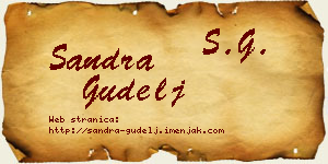 Sandra Gudelj vizit kartica